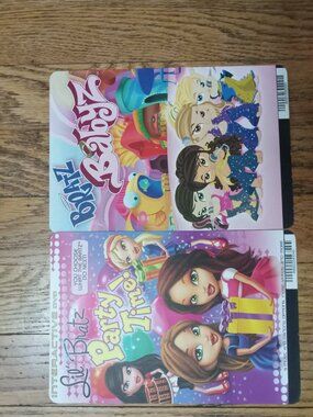 Blockbuster 8x5.5 Movie Backer Cards Bratz + Lil Bratz Movie Posters